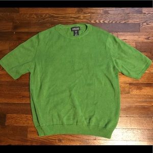 🌵Green Short Sleeve Lands’End Shirt SZ PM 10-12